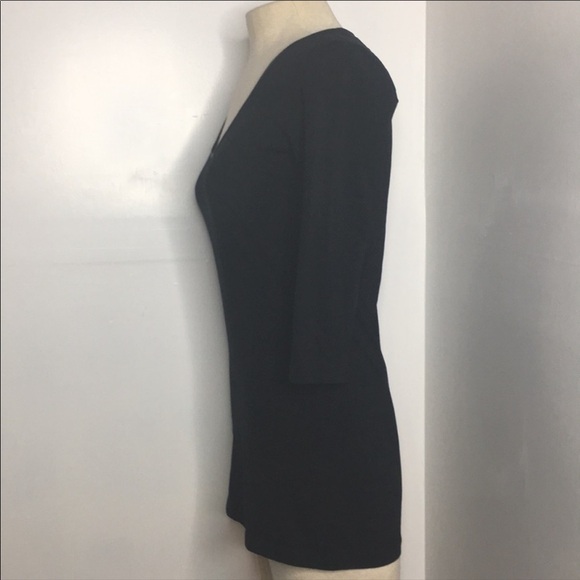 Left Coast Tee 3/4-length Sleeve Scoop Neck - Picture 3 of 10